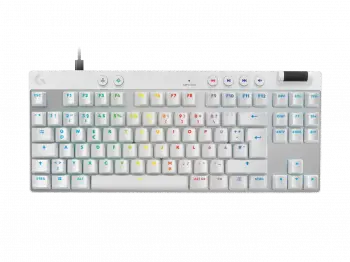 Gaming Mechanical keyboard Logitech G Pro X RAPID TKL, Magnetic Analog Switch, White