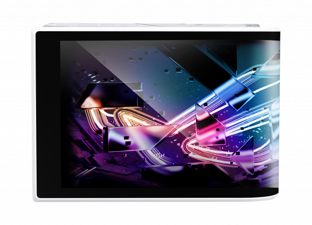 CPU AIO Liquid Cooler ASUS ROG Ryuo IV SLC 360 White Edition ARGB 6.67" Curved AMOLED Display 