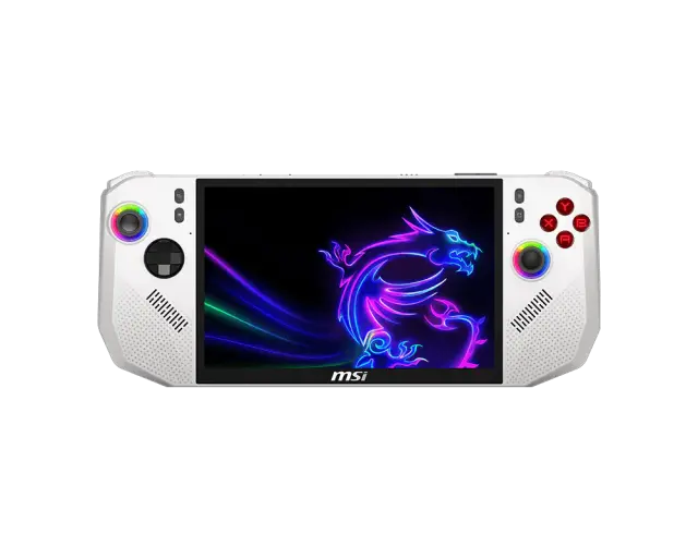 Gaming Console MSI CLAW A8 BZ2EM-057GR - 8" IPS FHD+(1920x1200) 120Hz VRR, 24GB LPDDR5x, 1TB SSD, Windows 11 Home - Polar Tempest 