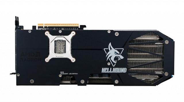 Graphic card PowerColor Radeon RX 9070 XT Hellhound 16GB GDDR6 