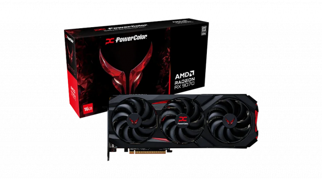 Видео карта PowerColor Radeon RX 9070 Red Devil 16GB GDDR6 