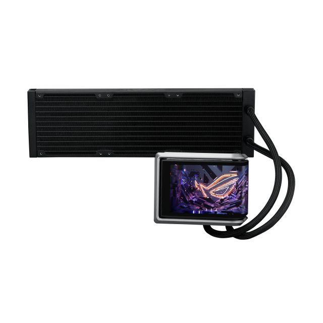 CPU AIO Liquid Cooler ASUS ROG Ryuo IV 360 ARGB 6.67" Curved AMOLED Display 