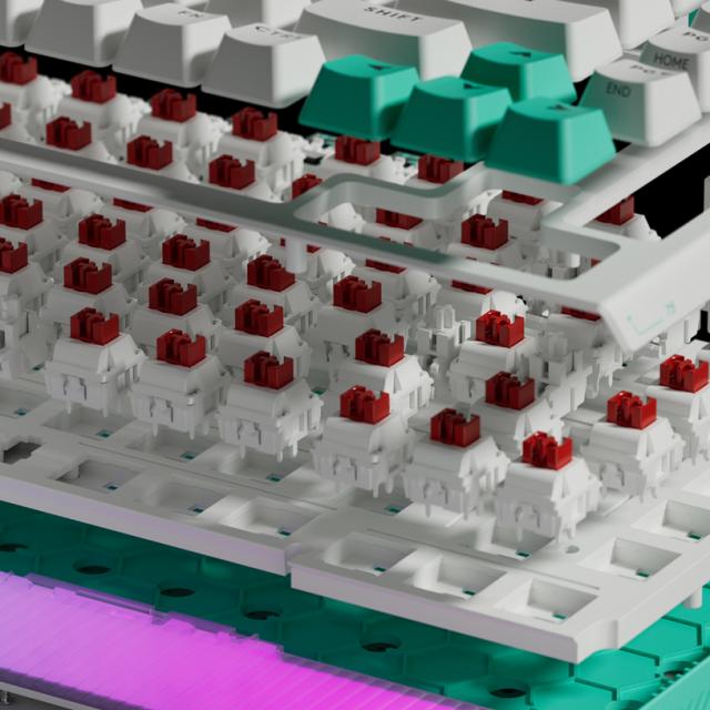 Gaming Mechanical keyboard Logitech G512 X 75 - Dual Swap Analog/Mechanical Switch - White 