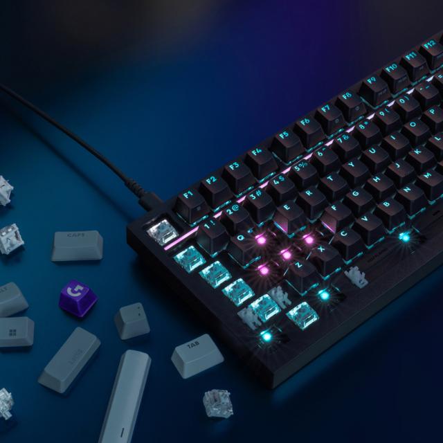 Gaming Mechanical keyboard Logitech G316 X 75 - Hot-Swappable Tactile Switch - Black 