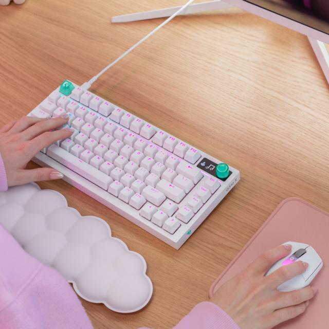 Gaming Mechanical keyboard Logitech G316 X 75 - Hot-Swappable Tactile Switch - White 