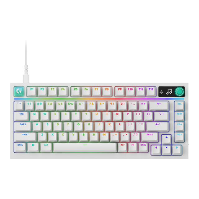 Gaming Mechanical keyboard Logitech G316 X 75 - Hot-Swappable Tactile Switch - White 