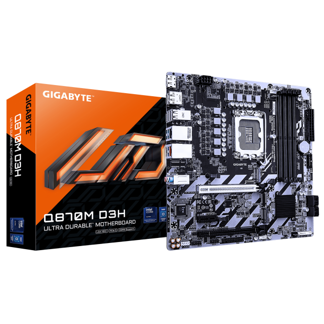 Motherboard GIGABYTE Q870M D3H, LGA 1851 