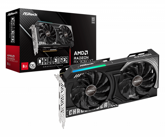Graphic card ASRock RADEON RX 9060 XT Challenger 8GB OC GDDR6 