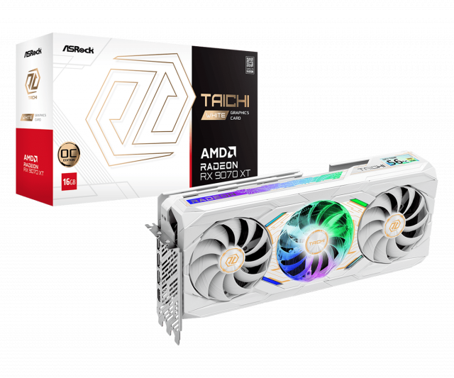 Graphic card ASRock RADEON RX 9070 XT TAICHI OC 16GB GDDR6 