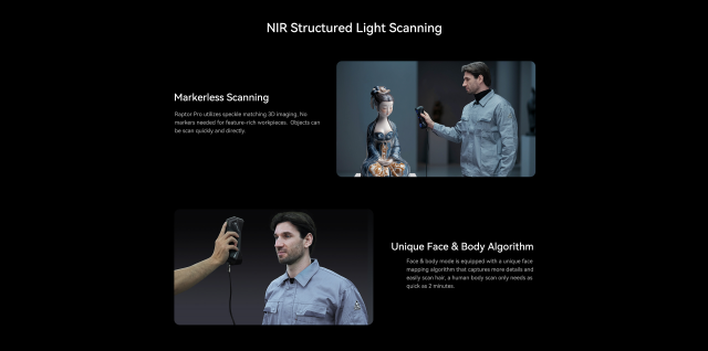 3D скенер Creality CR-Scan Raptor Pro 