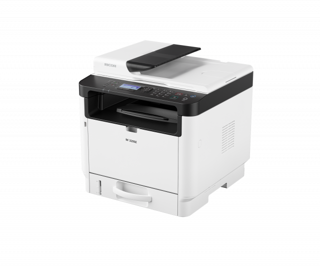 Multipurpose printer/scanner/copier RICOH M 320FSE, A4, 32 pages/min, LAN, USB, 7000 pages, ARDF 