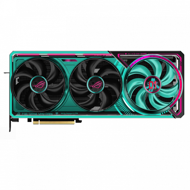 Видео карта ASUS ROG ASTRAL RTX 5080 OC 16GB GDDR7 Hatsune Miku Edition 