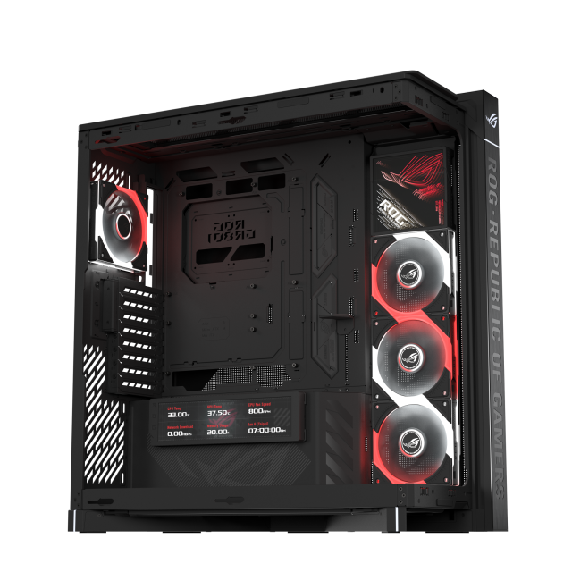 Case ASUS ROG CRONOX ARGB E-ATX Mid-Tower - Black 