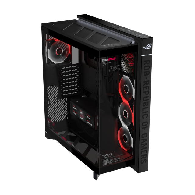 Case ASUS ROG CRONOX ARGB E-ATX Mid-Tower - Black 