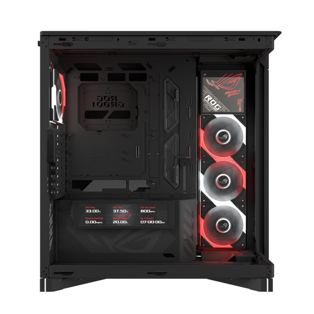 Case ASUS ROG CRONOX ARGB E-ATX Mid-Tower - Black 