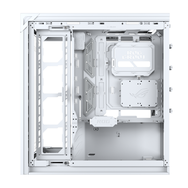 Case ASUS ROG CRONOX ARGB E-ATX Mid-Tower - White 