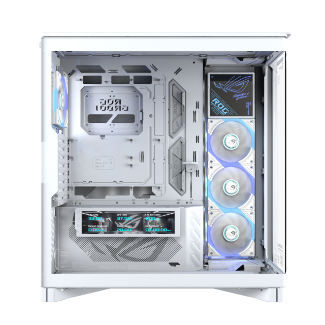Case ASUS ROG CRONOX ARGB E-ATX Mid-Tower - White 