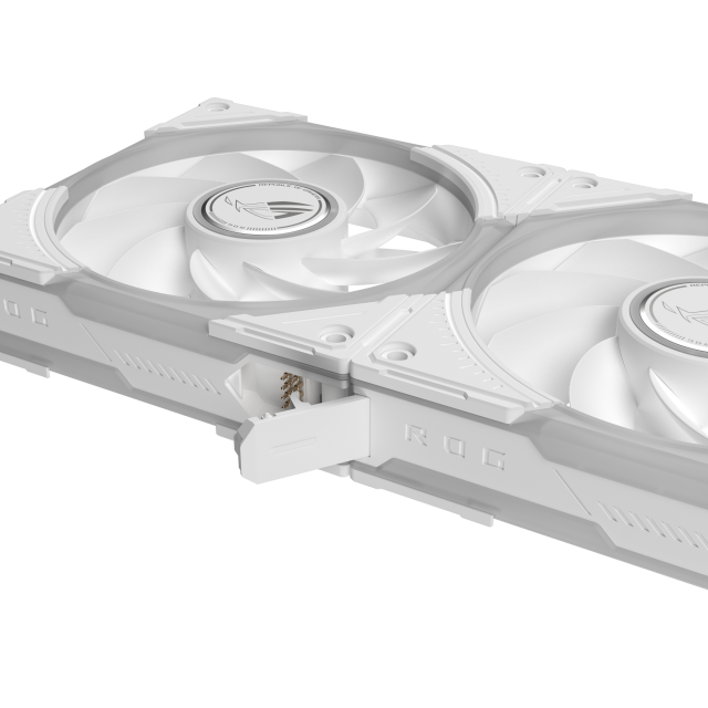 Комплект Вентилатори 3в1 ASUS ROG Eurux GR120 ARGB Reverse White Edition 