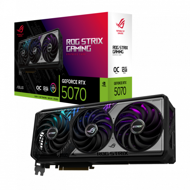 Graphic card ASUS ROG Strix RTX 5070 OC 12GB GDDR7 