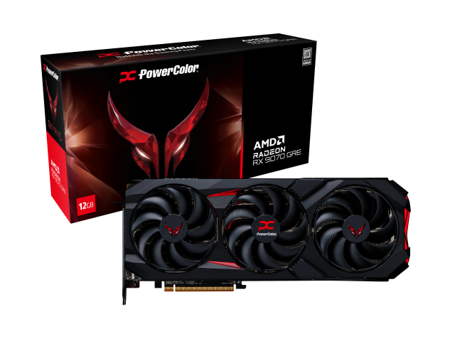 Graphic card PowerColor Radeon RX 9070 GRE Red Devil 12GB GDDR6 