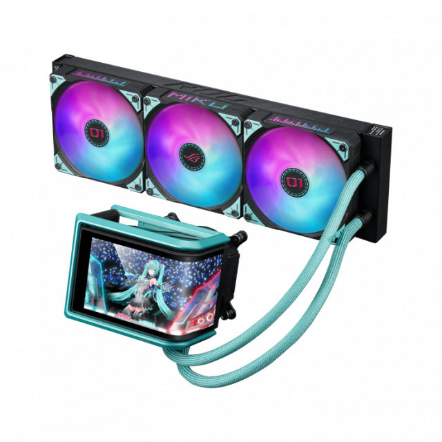 CPU AIO Liquid Cooler ASUS ROG RYUO IV 360 ARGB Hatsune Miku Edition 