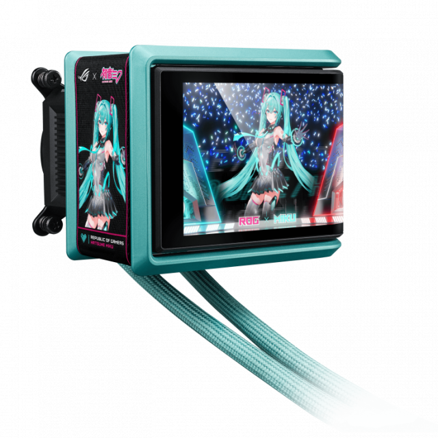 CPU AIO Liquid Cooler ASUS ROG RYUO IV 360 ARGB Hatsune Miku Edition 