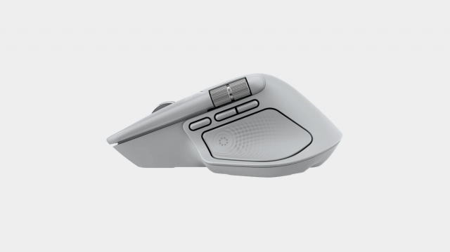 Безжична лазерна мишка LOGITECH MX MASTER 4 Pale Gray 