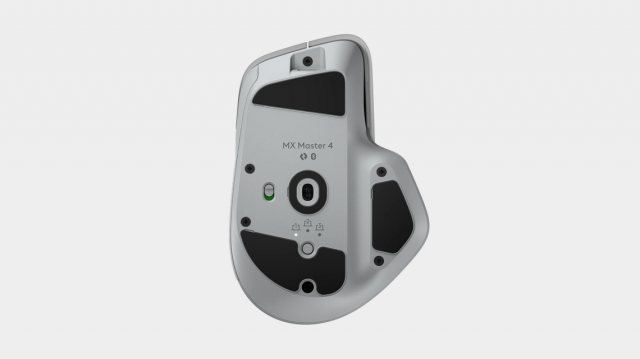 Безжична лазерна мишка LOGITECH MX MASTER 4 Pale Gray 