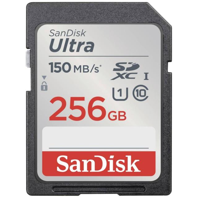 SanDisk Memory card Ultra SDXC Memory card 256GB 150MB/s 