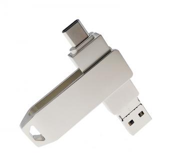 Флаш памет 32Gb USB 2.0 SD-Y32B, бяла, Без лого