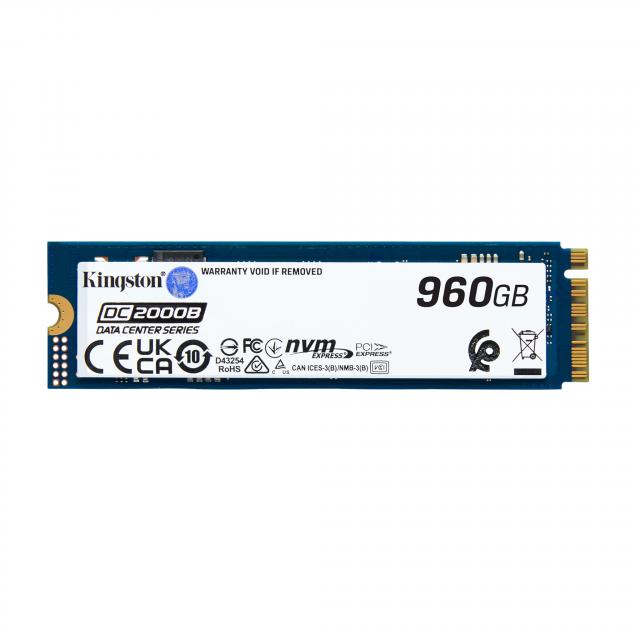 SSD KINGSTON DC2000B Data Center M.2-2280 PCIe 4.0 NVMe 960GB 