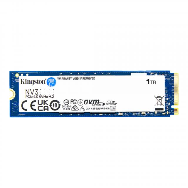 SSD KINGSTON NV3 M.2-2280 PCIe 4.0 NVMe 1000GB 