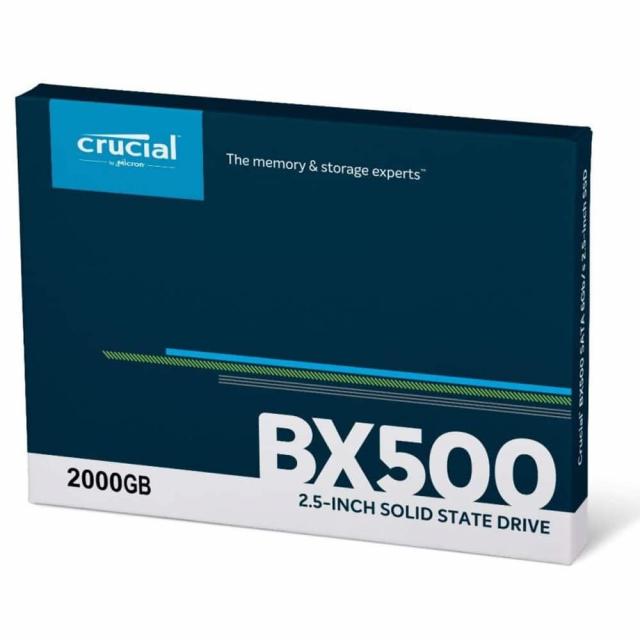 SSD Crucial BX500 2TB 3D NAND SATA 2.5-inch 
