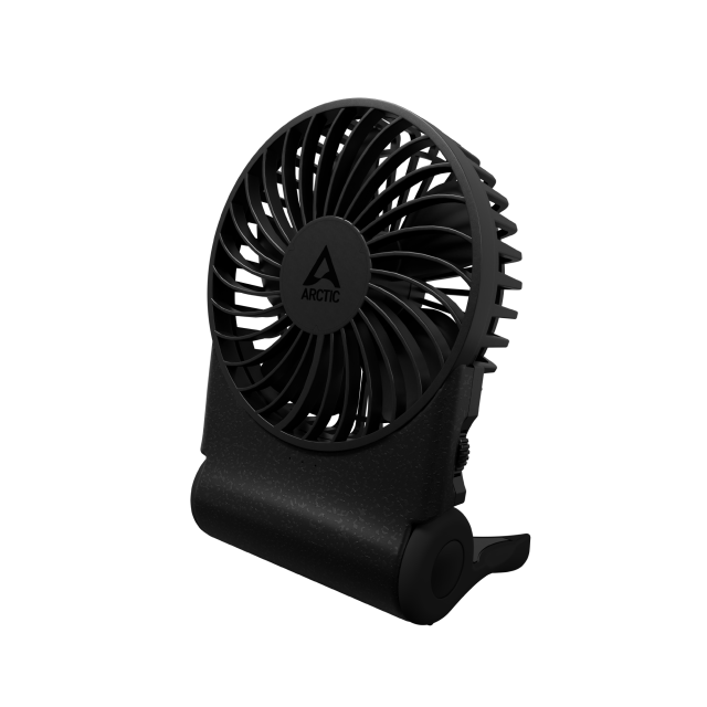 Rechargeable Pocket Fan ARCTIC Summair 2Go - Black 