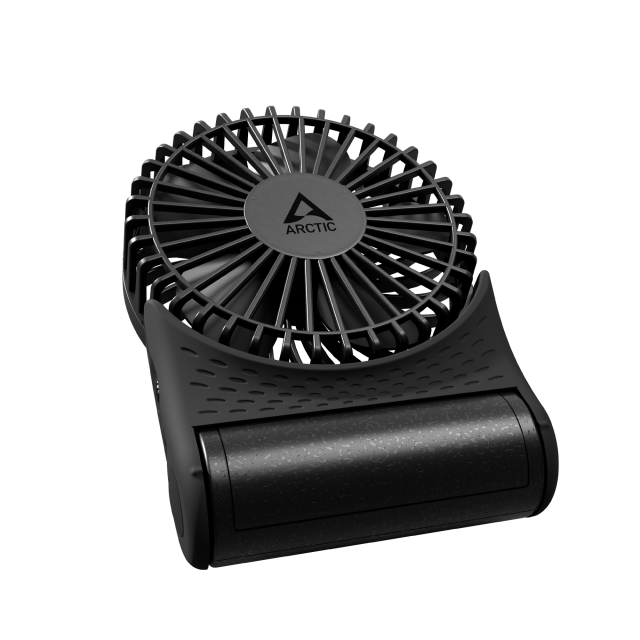 Rechargeable Pocket Fan ARCTIC Summair 2Go - Black 