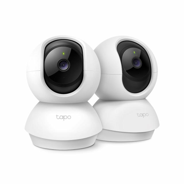 TP-Link Tapo C210P2 - Wi-Fi Pan/Tilt Camera - 2 Pack 