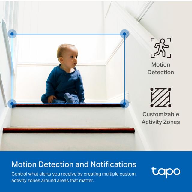 Home Security WiFi Camera TP-Link Tapo C232, 3K 5Mp with AI, Pan/Tilt, LAN, WiFi, SDmicro, night vision 