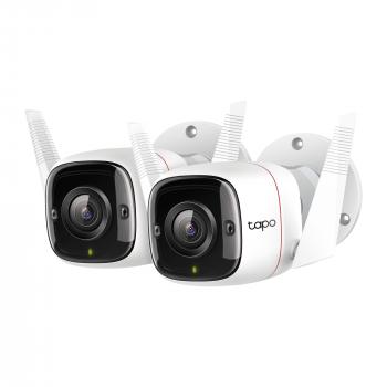 Външна охранителна WiFi камера TP-Link Tapo C310P2, 3MP - комплект от 2 броя