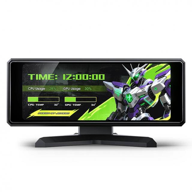 Jonsbo DS339 3.3" IPS secondary monitor for the desk - Black 