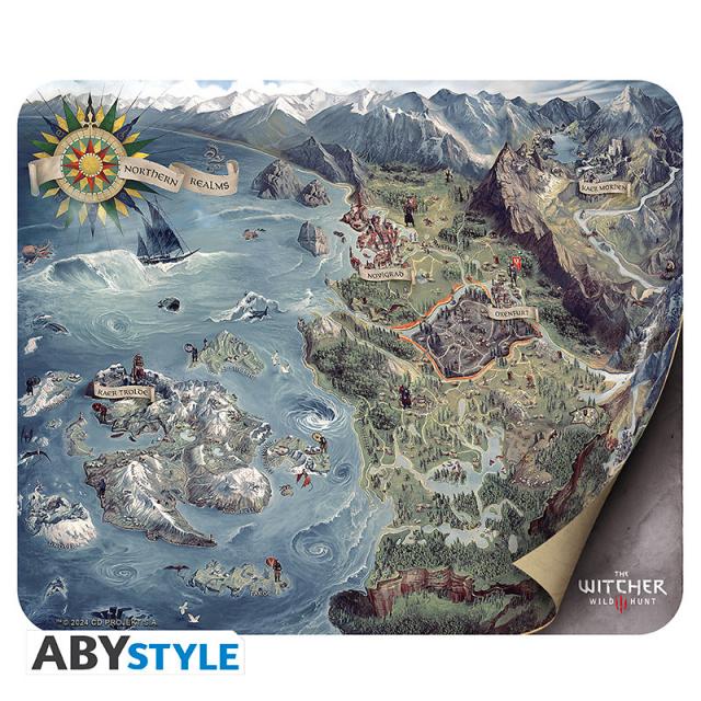 Геймърски пад ABYSTYLE THE WITCHER - World map 