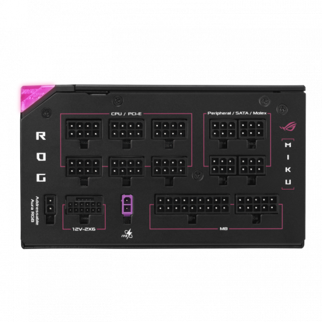 Захранващ блок ASUS ROG Thor 1200W Platinum III Hatsune Miku Edition 