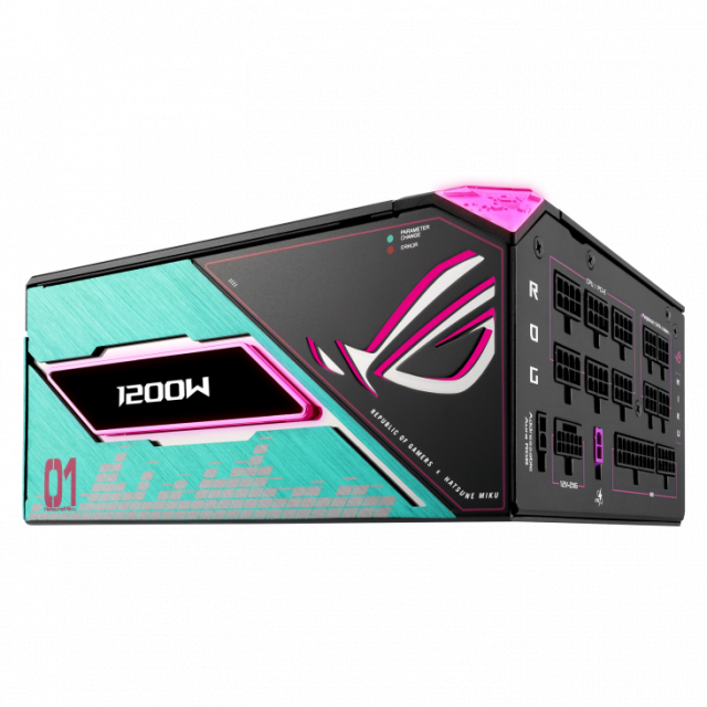 Захранващ блок ASUS ROG Thor 1200W Platinum III Hatsune Miku Edition 