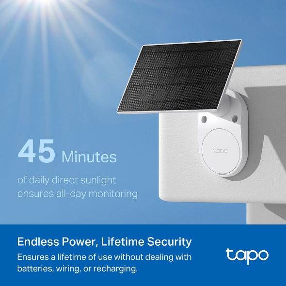TP LINK C410-kit includes: IP Camera tapo C410 + tapo A201 solar panel 