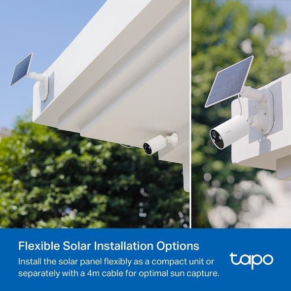 TP LINK C410-kit includes: IP Camera tapo C410 + tapo A201 solar panel 