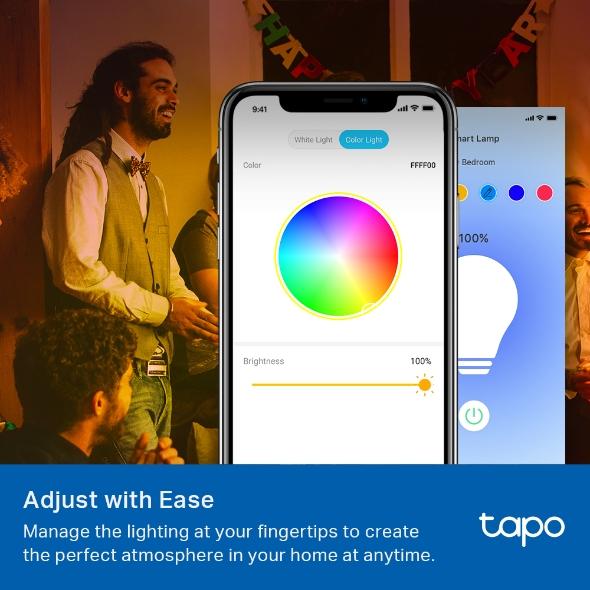 TP LINK TAPO L530E Smart bulb RGB 8.7W 806LM 