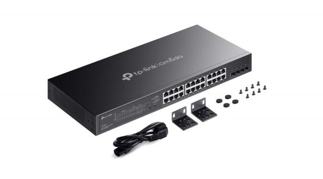 TP Link /TP-LINK/ Managed Switch SG2428LP, 16Gb PoE+ports, 8Gb ports+4xSFP 