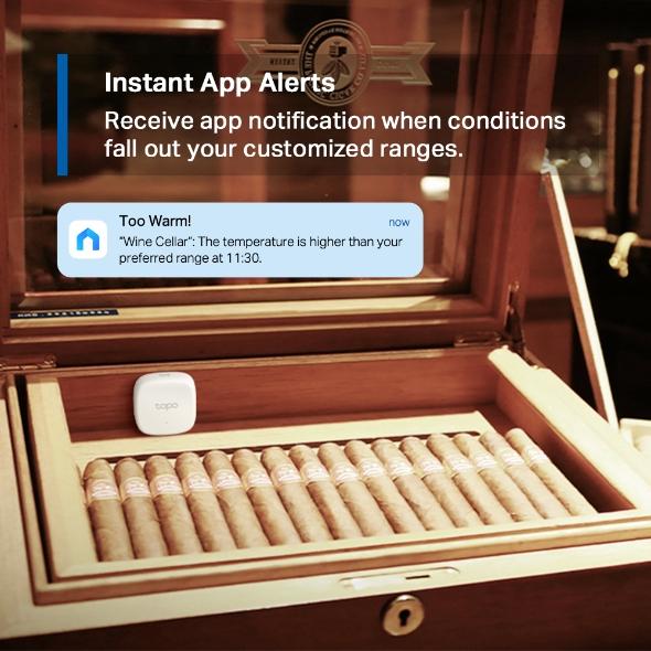 Temperature and humidity sensor TP-Link Tapo T310, WiFi 