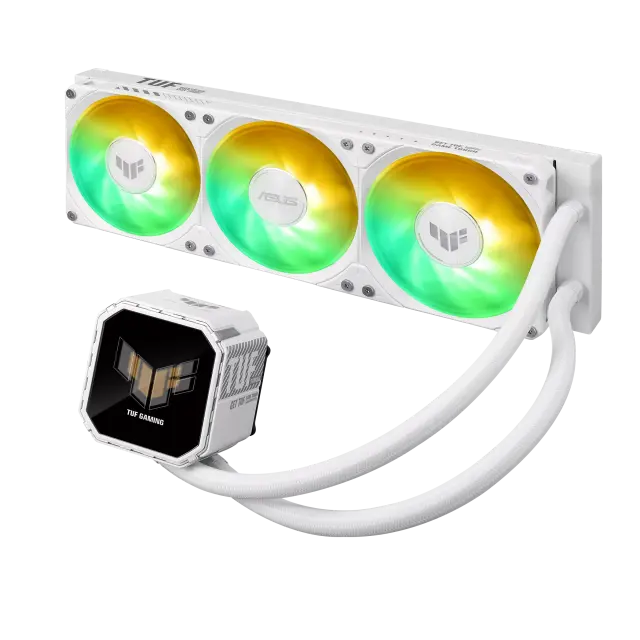 All-in-One Cooler ASUS TUF Gaming LC III 360 ARGB LCD White Edition 