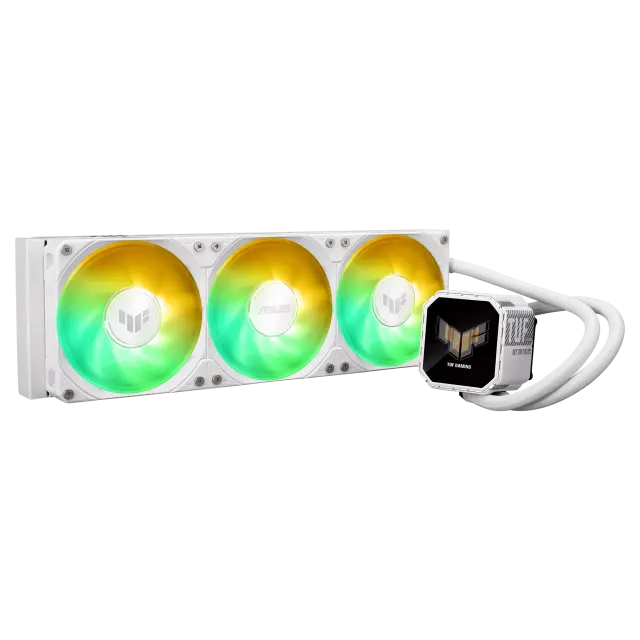 All-in-One Cooler ASUS TUF Gaming LC III 360 ARGB LCD White Edition 