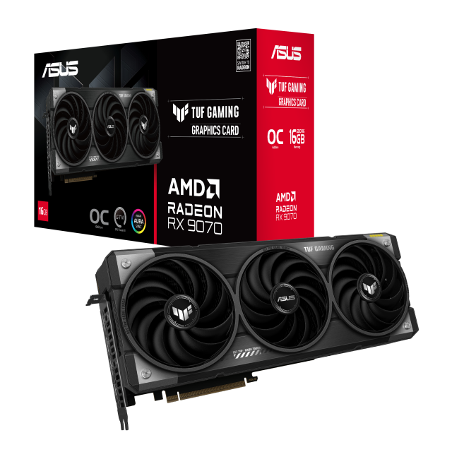 Graphic card ASUS TUF Gaming RADEON RX 9070 OC 16GB GDDR6 